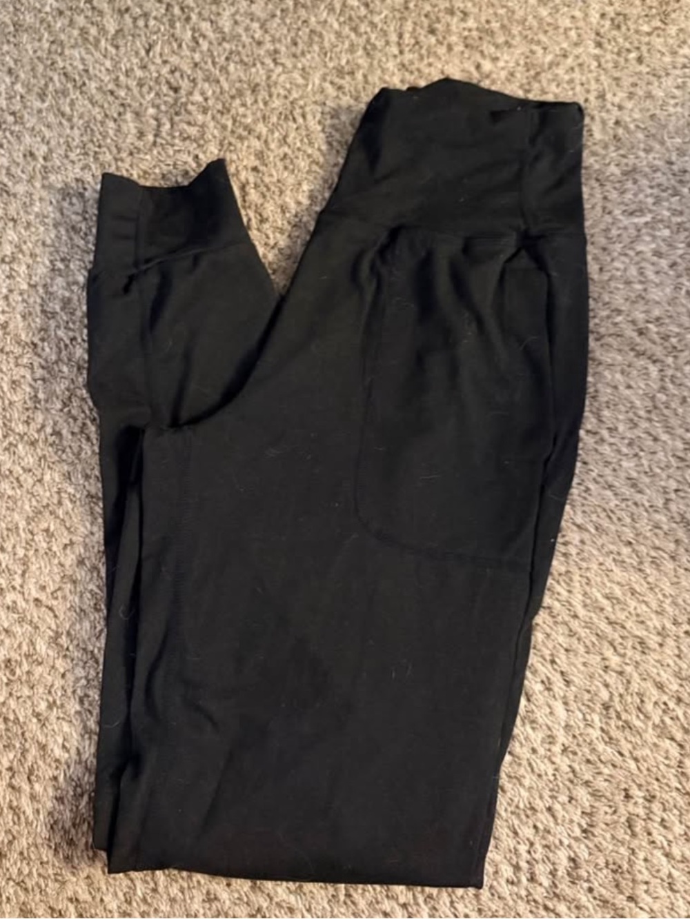 Black Women's High-Waist Joggers